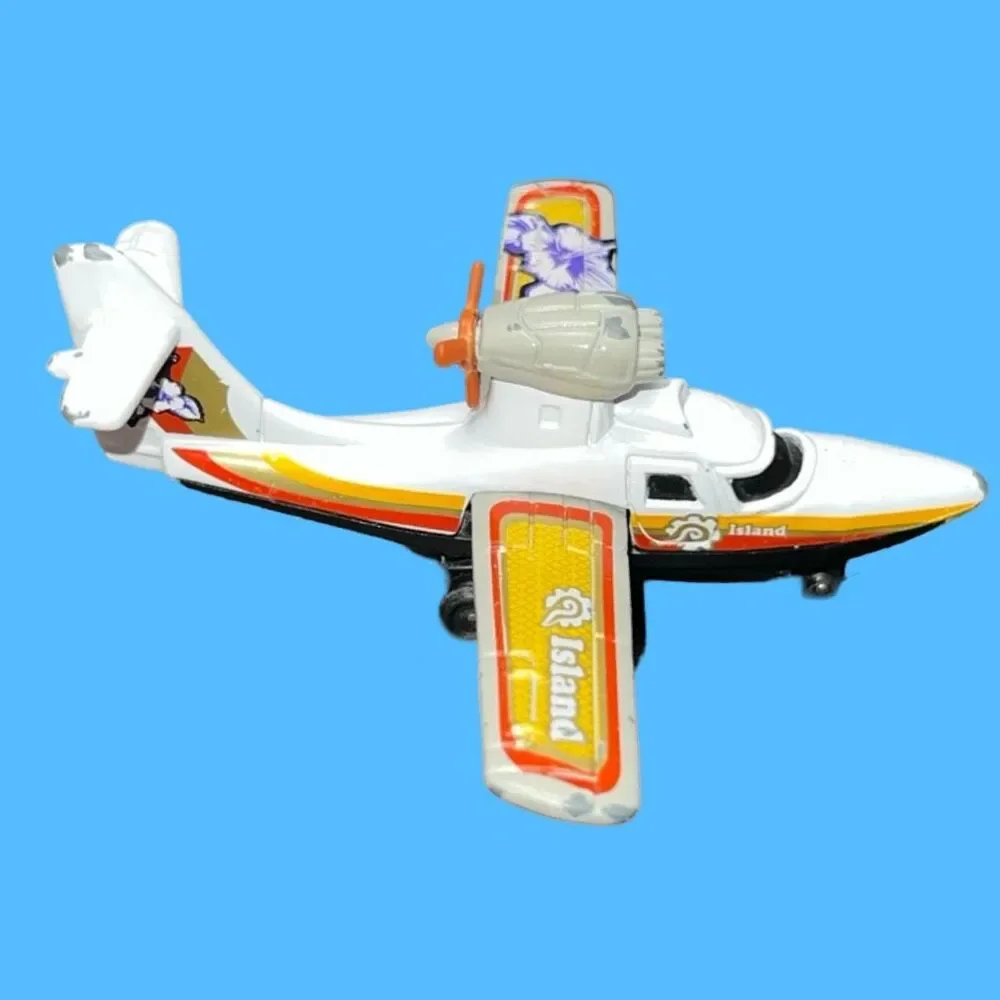 2001 Search Plane Die-Cast Island Airplane Mattel Matchbox B15